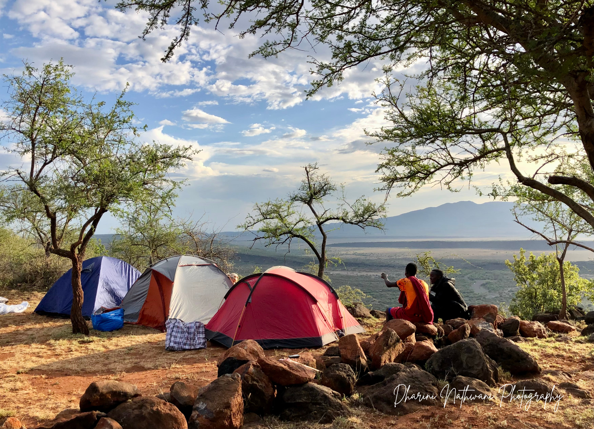 Remote valleys and rugged terrain of northern Kenya